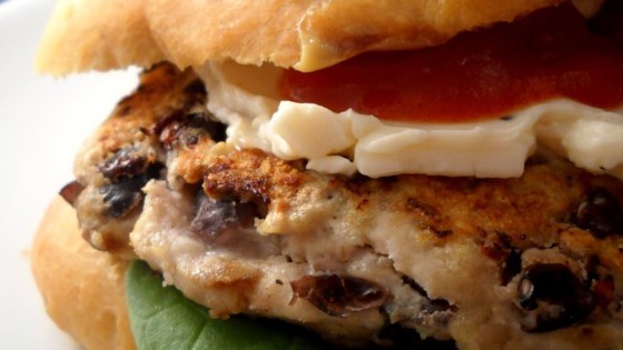 Black Bean Turkey Burgers