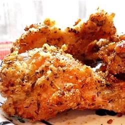 Oven Fried Chicken Wings