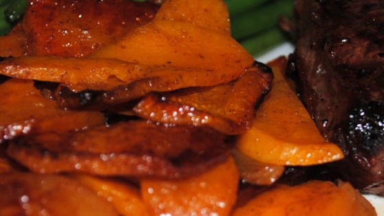 Grilled Sweet Potatoes with Apples