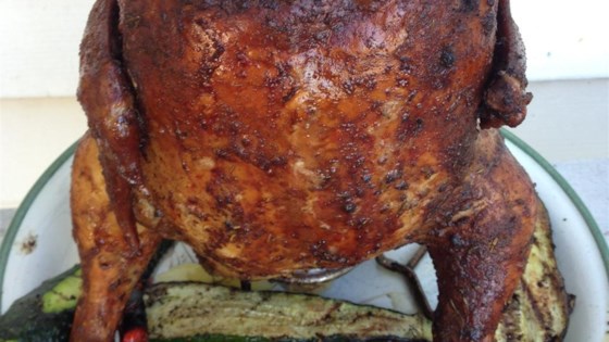 Peruvian Style Beer Can Chicken