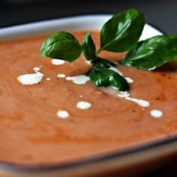 Rich and Creamy Tomato Basil Soup