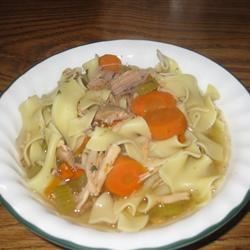 Old Man's Turkey Noodle Soup