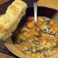 Sausage Barley Soup