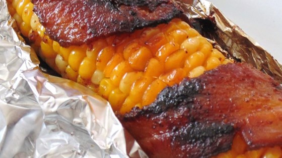 Grilled Bacon-Wrapped Corn on the Cob