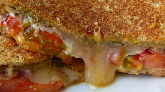 Pesto Grilled Cheese Sandwich