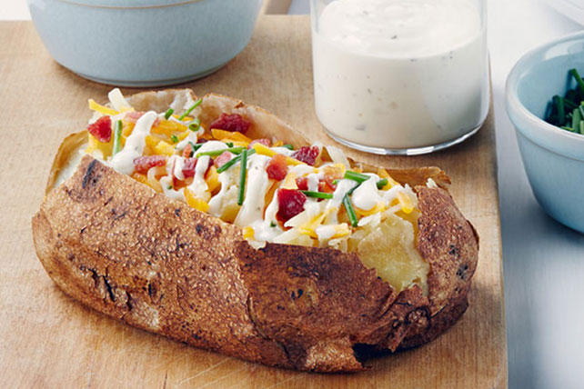 Slow-Cooker Loaded Cheesy Potatoes