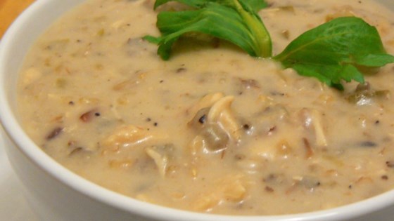 Cream of Chicken with Wild Rice Soup