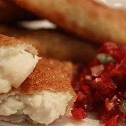 Thanksgiving Leftover Wontons with Cranberry Salsa