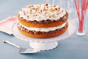 Pumpkin-Praline Layer Cake