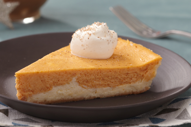 Double-Layer Pumpkin Cheesecake