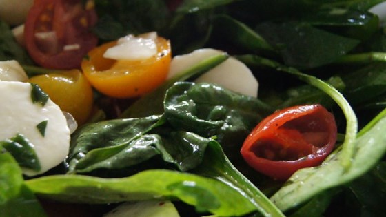 Spinach Caprese Salad