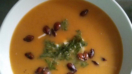 Curried Butternut Squash Soup