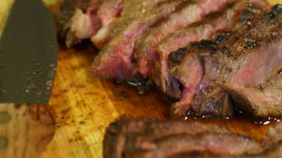 Flat Iron Steak Simplicity!