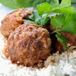 Zesty Porcupine Meatballs