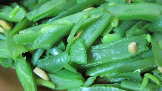 Toasted Almond Green Bean Salad