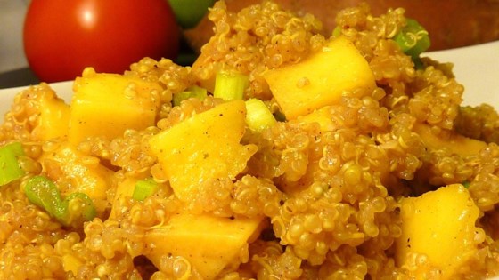 Curried Quinoa Salad with Mango