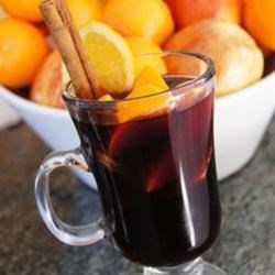 Hot Spiced Christmas Wine