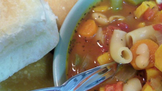 Sweet Potato Minestrone