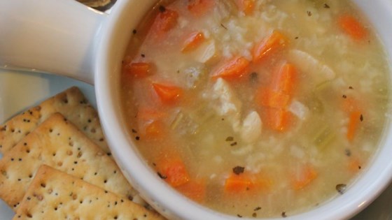 Chicken, Rice and Vegetable Soup