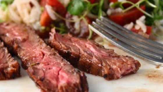 Marsala Marinated Skirt Steak
