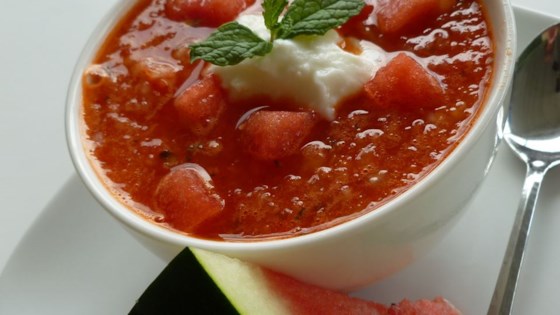 Julia's Watermelon Gazpacho