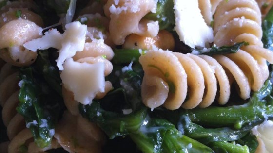 Rapini-Walnut Macaroni