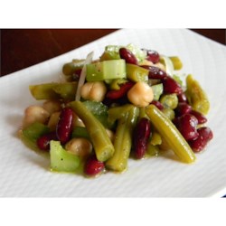 Three Bean Salad With Celery