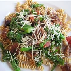 Spicy Sausage Broccoli Rabe Parmesan