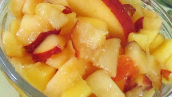 Alyssa's Mango Peach Salsa