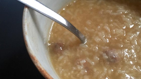 Cantonese Lean Pork Congee