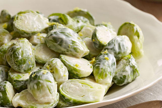 Lemon-Glazed Brussels Sprouts