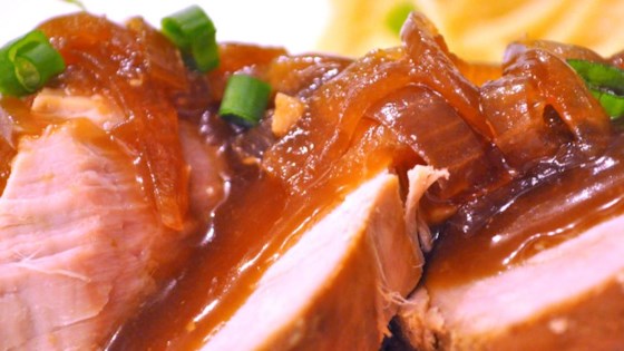 Slow Cooker Teriyaki Pork Tenderloin