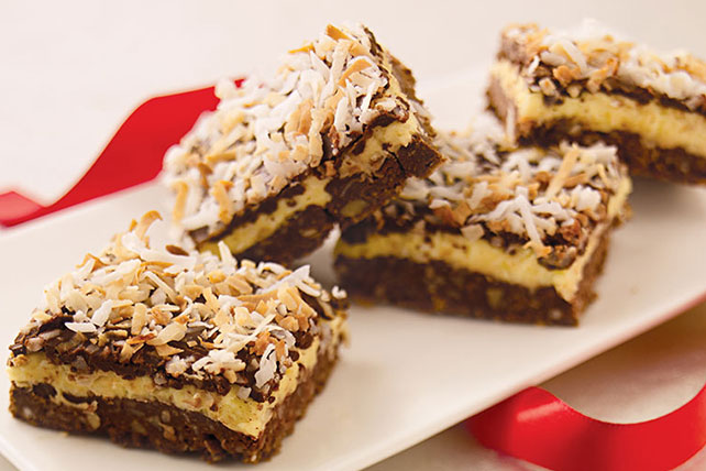 Layered Coconut-Chocolate Bars