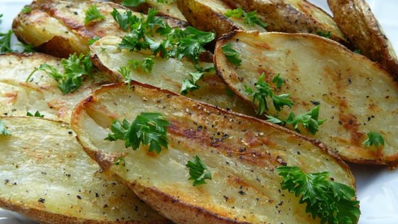 Grilled Baked Potatoes