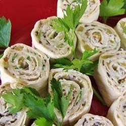 Mexican Cream Cheese Rollups