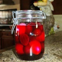 Quick Pickled Eggs and Beets