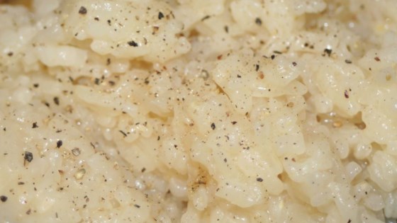 Parmesan-Black Pepper Arborio Rice Pilaf