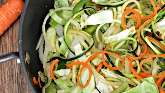 Paleo Teriyaki Stir-Fry Zoodles (Gluten Free)