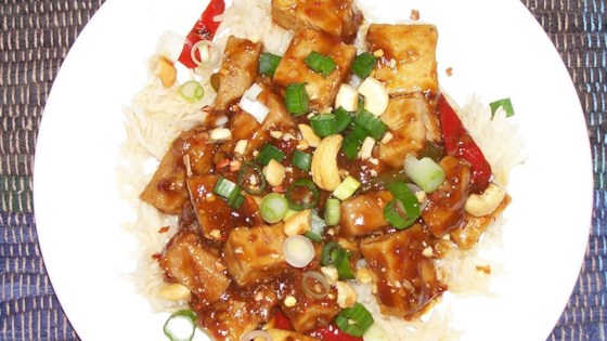 Tofu with Pork and Cashews