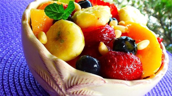 Honey Lime Fruit Salad