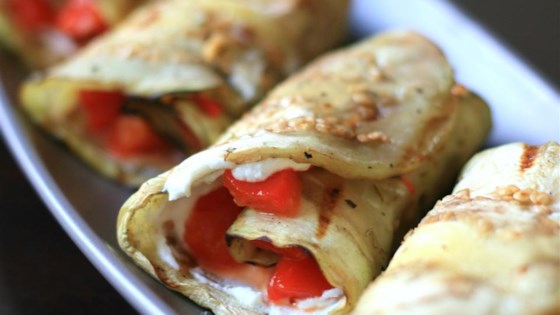 Grilled Eggplant Rollups