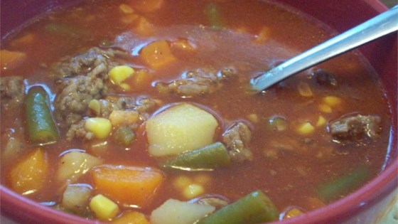 Home-Style Vegetable Beef Soup