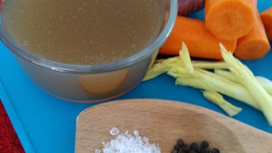 Rapid Chicken Stock