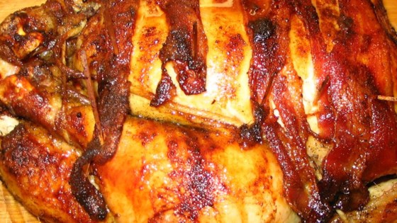 Bacon Roasted Chicken