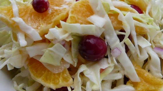 Cranberry Coleslaw