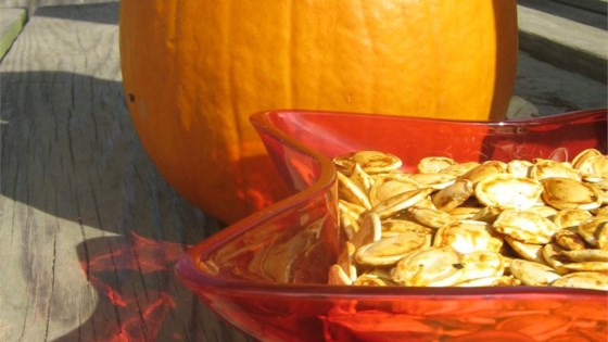 Pumpkin Seeds with Cinnamon and Salt