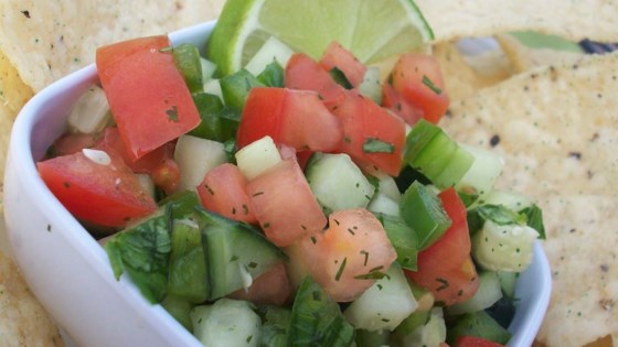 Cool Cucumber Salsa