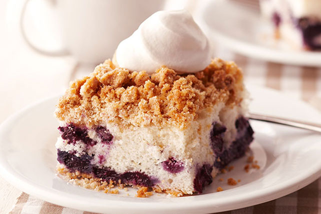Blueberry Buckle Cake